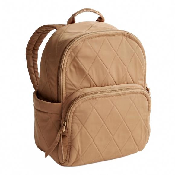 NEW VERA BRADLEY women's banbury backpack in tigers eye - Picture 1 of 4